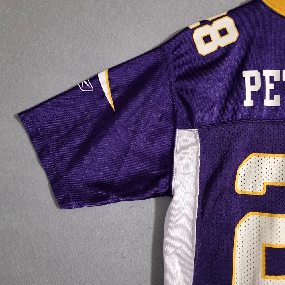 VTG Reebok Minnesota Vikings Adrian Peterson #28 Jersey Size Youth Large - Picture 12 of 12